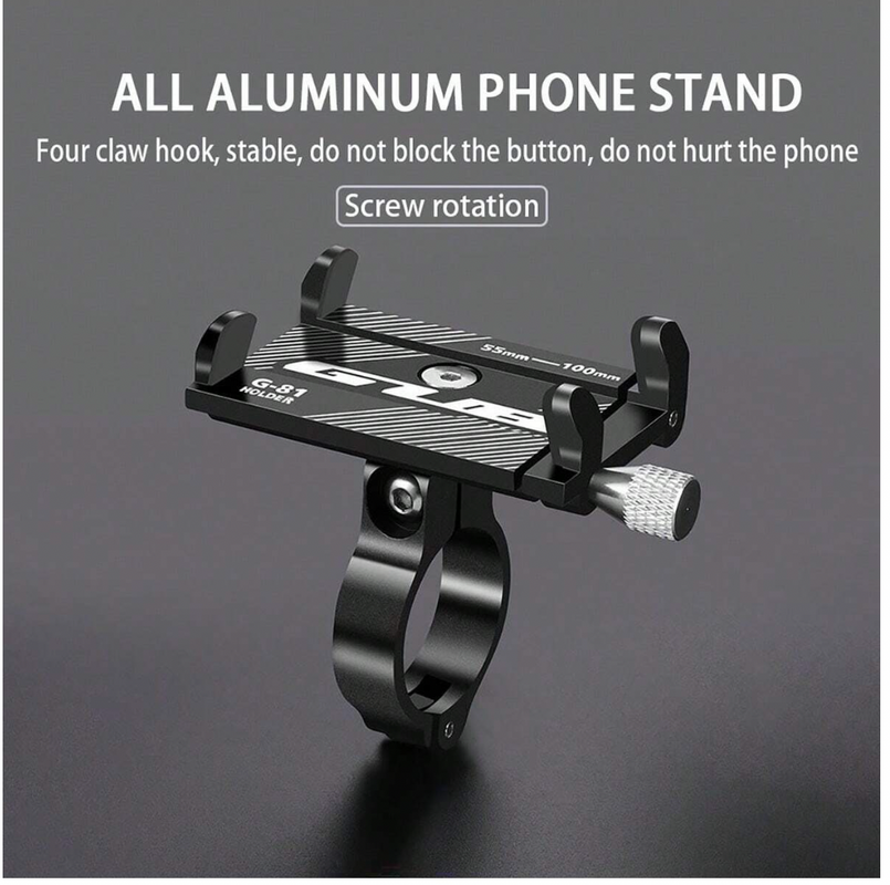 Aluminum Phone Holder Mount for 3.5-6.2 inch Phones