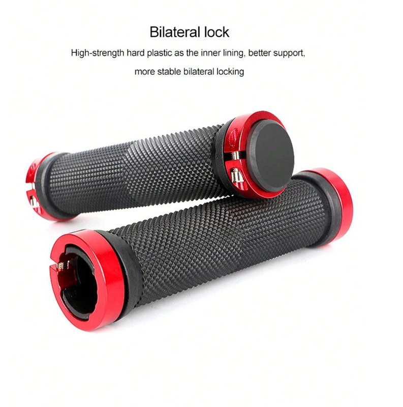 Handlebar Grips For Electric ScootersWith Aluminum Alloy Locking Collars Gold