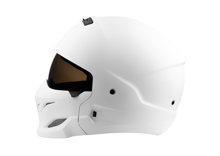 Solar Full Face Helmet - Half Face - With Visor