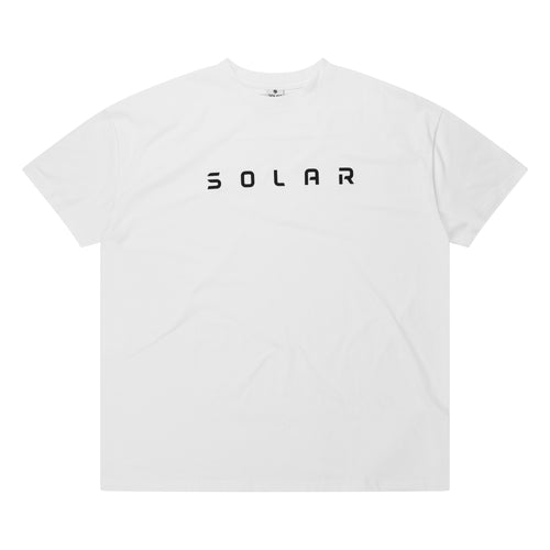 Solar White Sleeve T-Shirt
