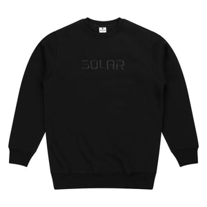 Solar Black Sweatshirt - Solar Scooters