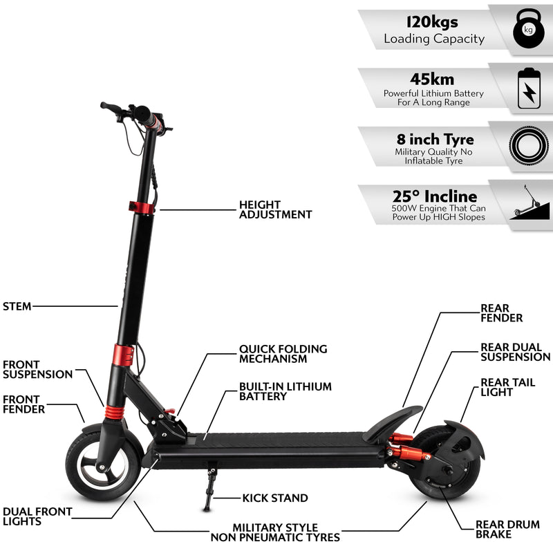 Solar E1 Electric Scooter - Solar Scooters