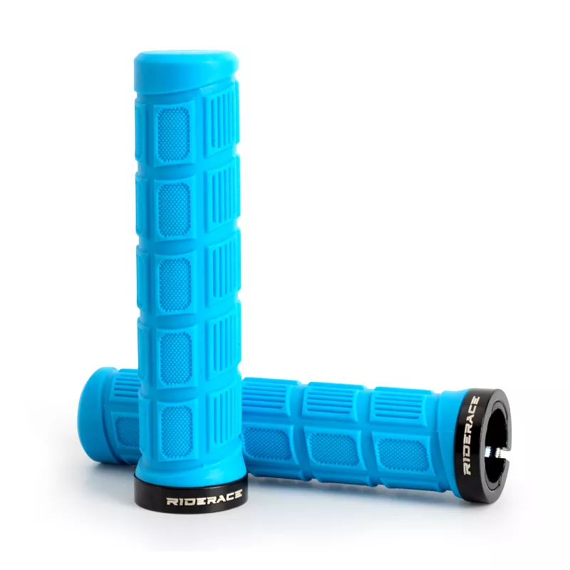 Handlebar Grips with Soft Anti-slip Rubber, Single Lock-on - Solar Scooters - Solar Scooters