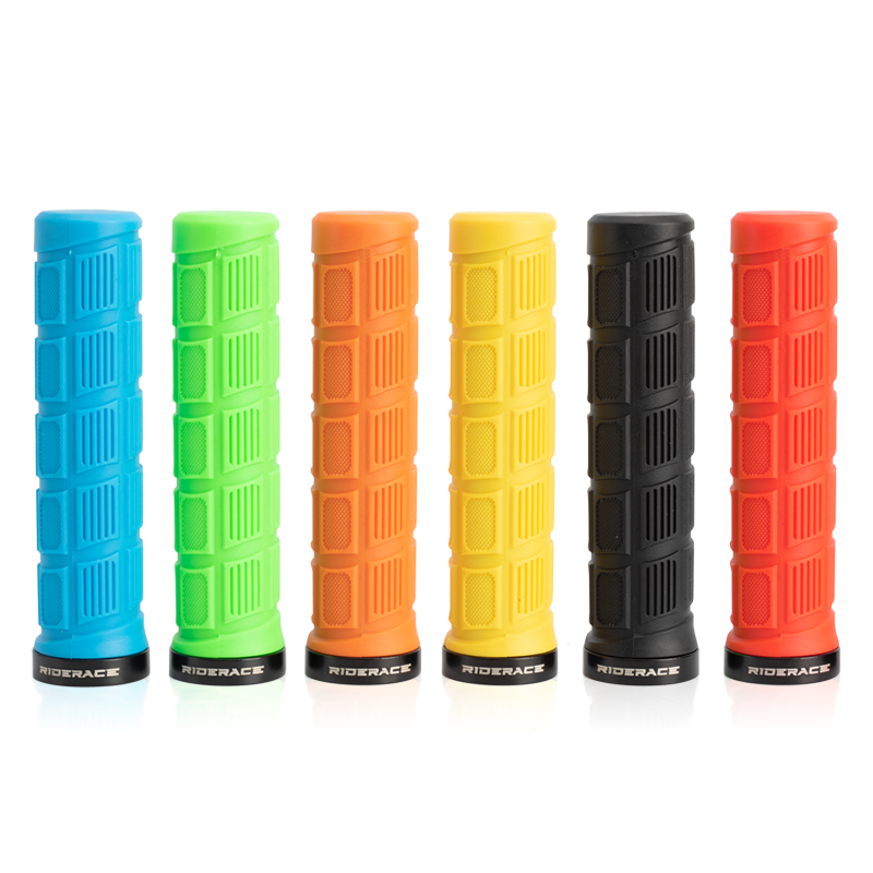 Handlebar Grips with Soft Anti-slip Rubber, Single Lock-on - Solar Scooters - Solar Scooters