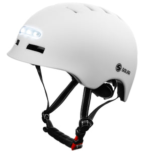 Solar LED Rechargeable Helmet - Solar Scooters