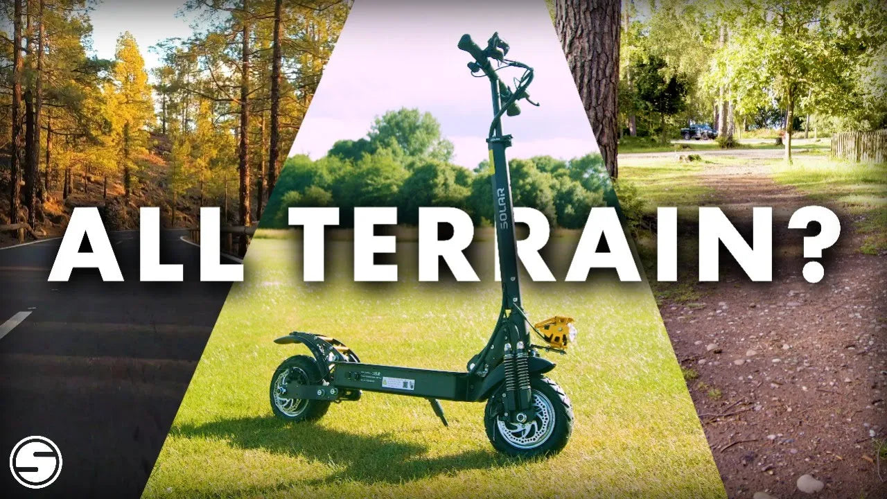 Reasons to buy an Fast Electric Scooter - Off Road Terrain