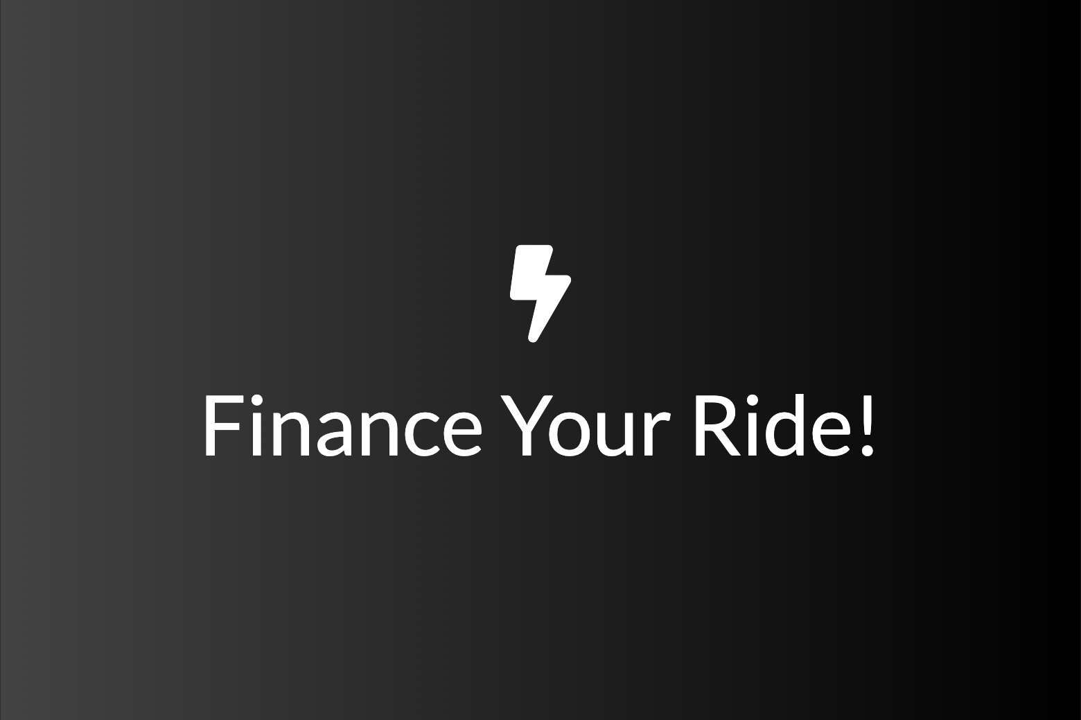 Finance Your Next Ride | As Low As £24.66 per month ⚡️