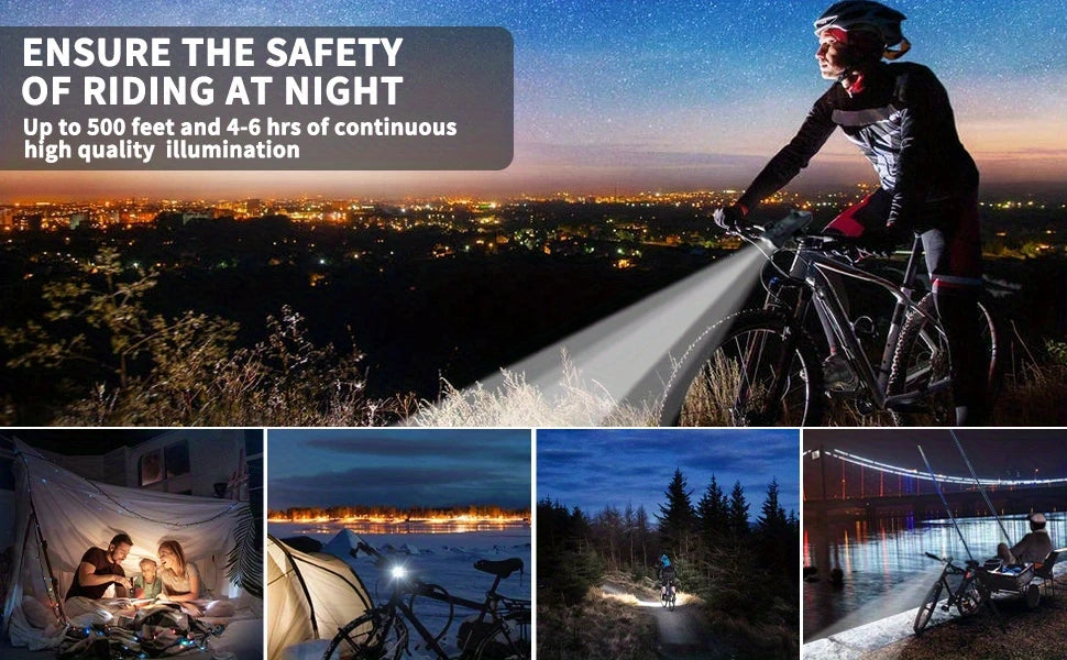 Multi Use Phone Holder - Phone Charger, Light and Horn