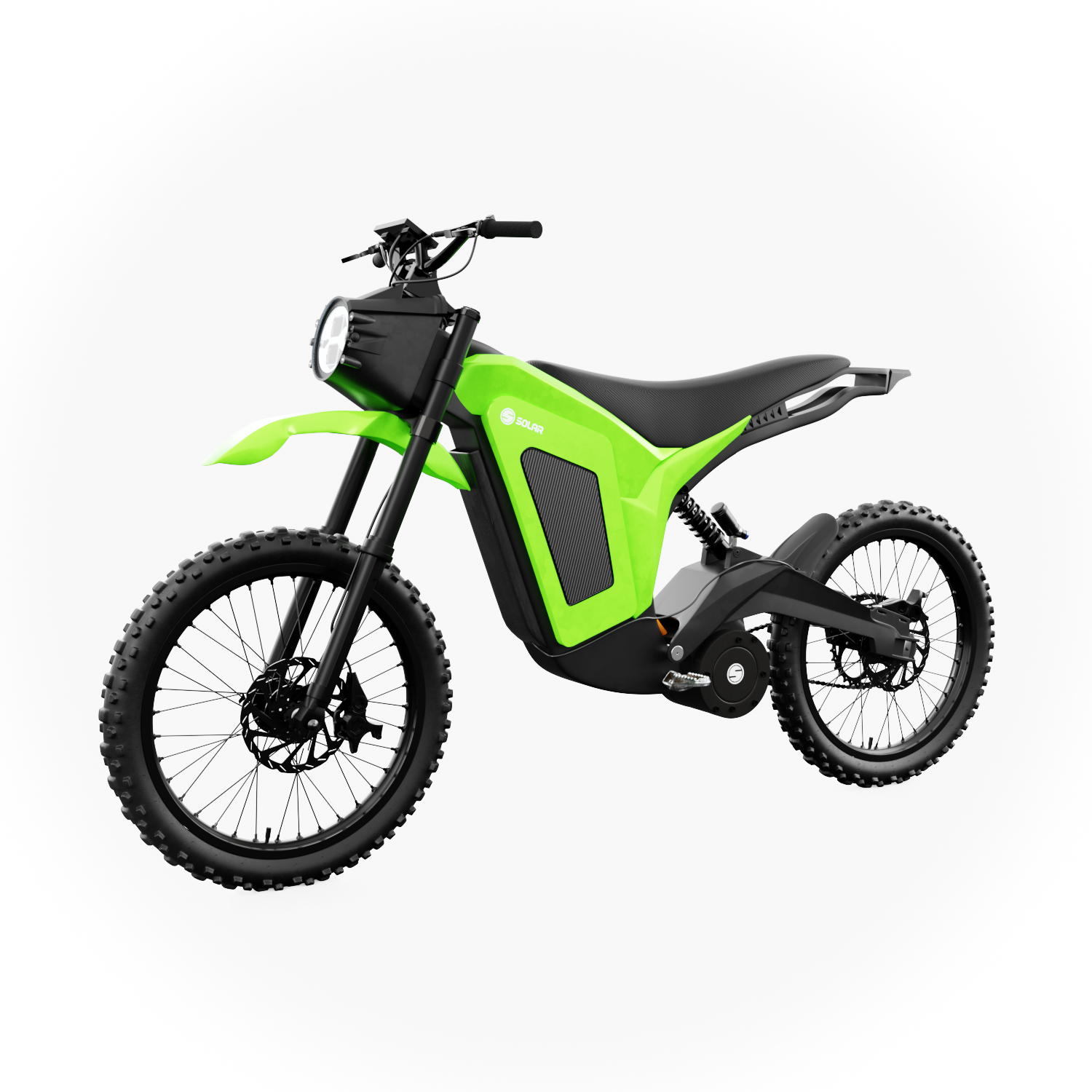 Green discount power bike