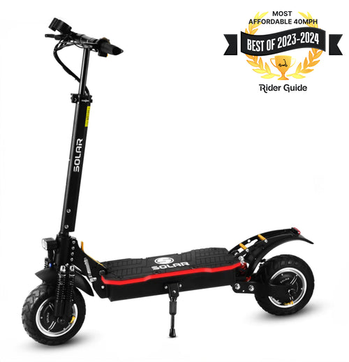 Solar P1 3.0 Electric Scooter - Black