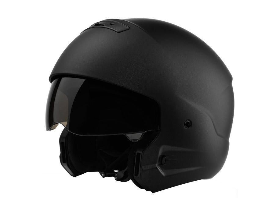 Solar Full Face Helmet - Half Face - With Visor