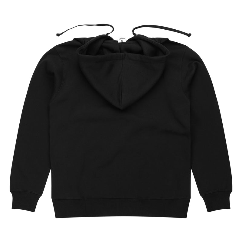 Solar Black Zip Up Hoodie - Solar Scooters