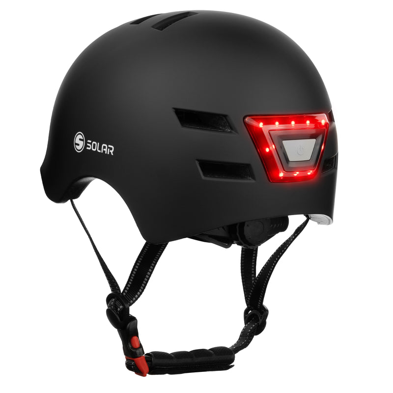 Solar LED Rechargeable Helmet - Solar Scooters