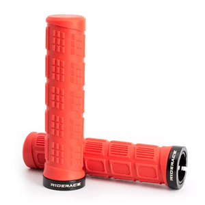 Handlebar Grips with Soft Anti-slip Rubber, Single Lock-on - Solar Scooters - Solar Scooters