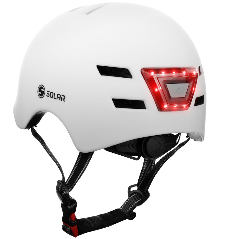 Solar LED Rechargeable Helmet - Solar Scooters