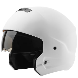 Solar Full Face Helmet - Half Face - With Visor - Solar Scooters